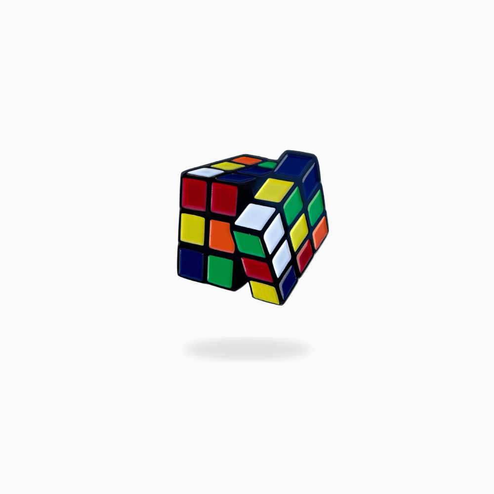Rubik's Cube Ball Marker for Golf - Created and designed by Pin Creatures for golf enthusiasts. Best gifts for golfers