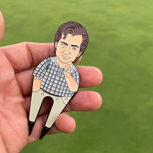 Pin Creatures - Shooter Divot Tool Golf Ball Marker Set | Golf Accessories and Gift for Groomsmen, Gift for Dad, Gifts for Golfers
