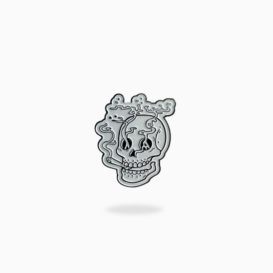 Smoking Skull Custom Ball Marker for Golf. Great gift for Fathers Day, Birthdays, Christmas | Pin Creatures