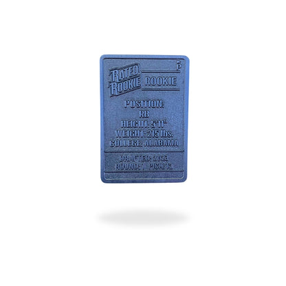 Detroit #26 Motor City Flash Trading Card Ball Marker – double-sided collectible golf marker in Detroit blue and silver